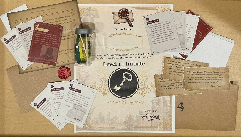 Full contents of Spies of the American Revolution