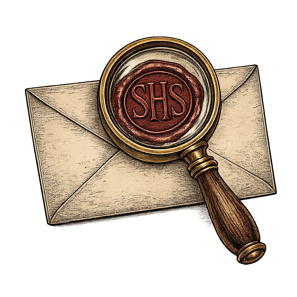 Secret History Society wax seal